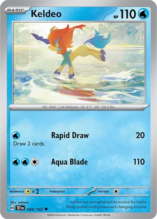 Producto - Keldeo - 044/162 - Temporal Forces