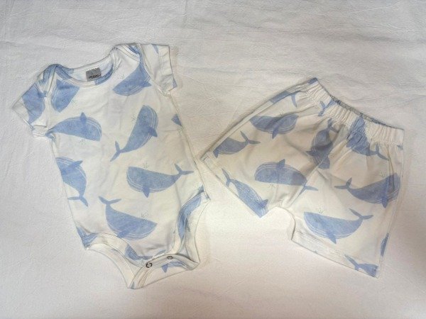 Producto - Conjunto Ballenas Body + Short