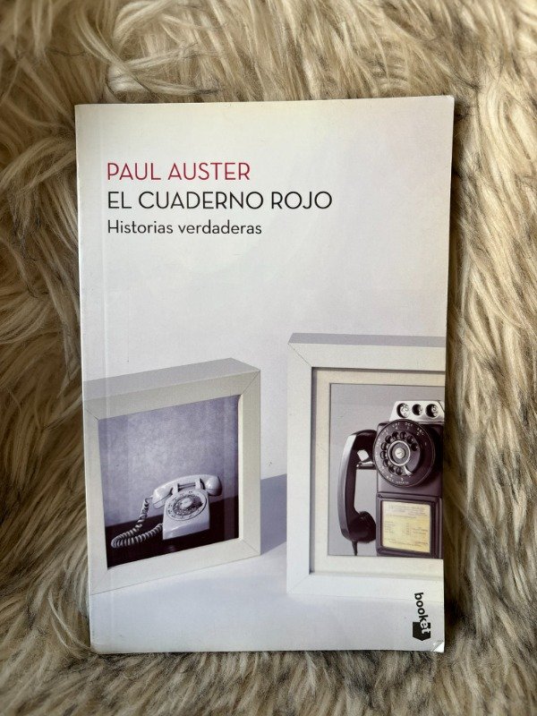 Producto - EL CUADERNO ROJO - PAUL AUSTER