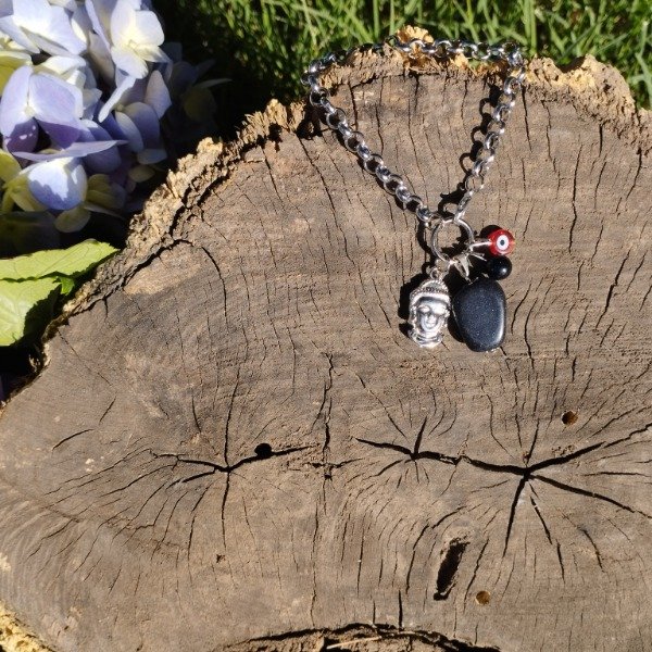 Producto - Pulsera Amuleto - Aventurina Azul