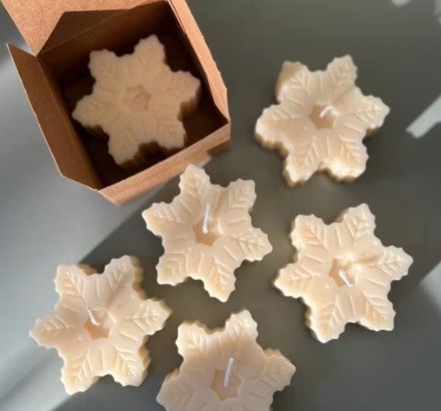 Producto - Molde de silicona para VELA/ COPO DE NIEVE