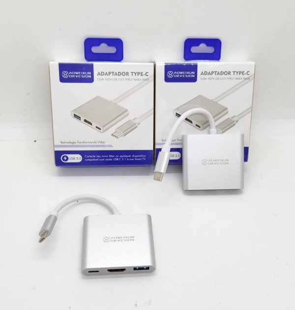 Producto - ADAPTADOR TIPO C A HDMI + USB 3.0