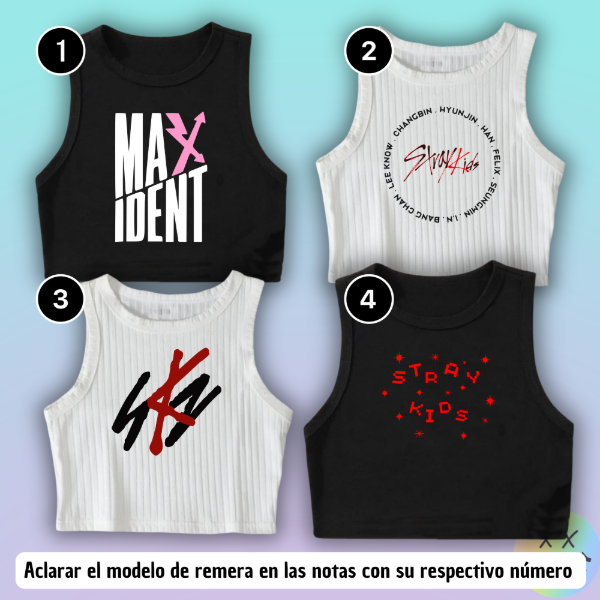 Producto - Musculosas Stray Kids #1