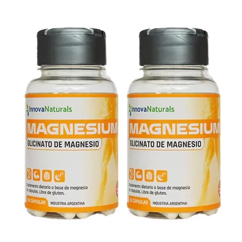 Producto - GLICINATO DE MAGNESIO x60 caps - INNOVANATURALS - 1
