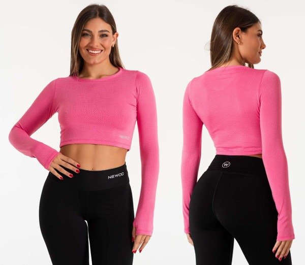 Producto - CROP TOP MANGAS LARGAS