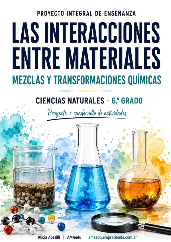 Producto - MEZCLAS Y TRANSFORMACIONES QUÍMICAS (Cs. Naturales, Sexto Grado) - 0