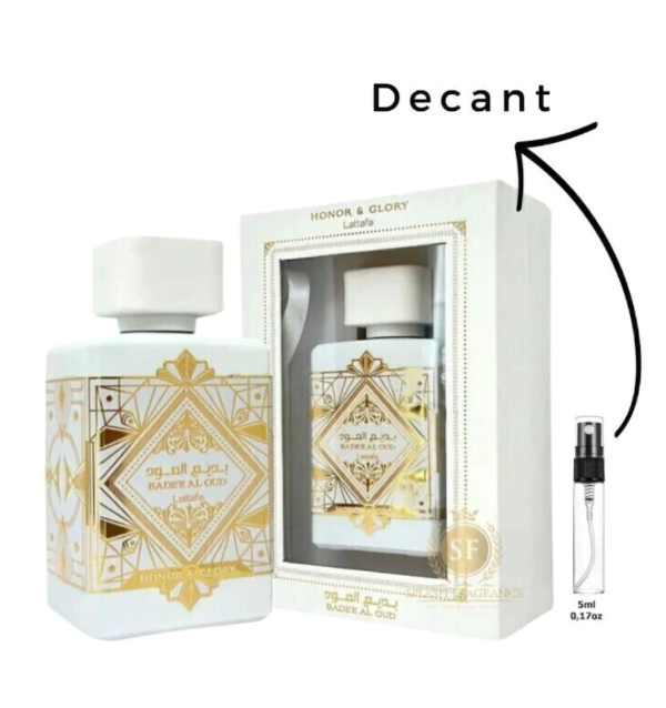 Producto - Lattafa Badee al oud honor and glory decant