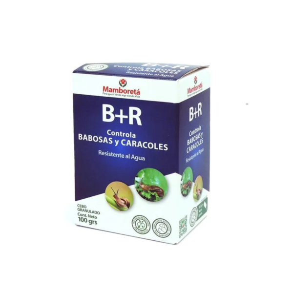 Producto - Mamboreta B+R mata babosas y caracoles 100gr