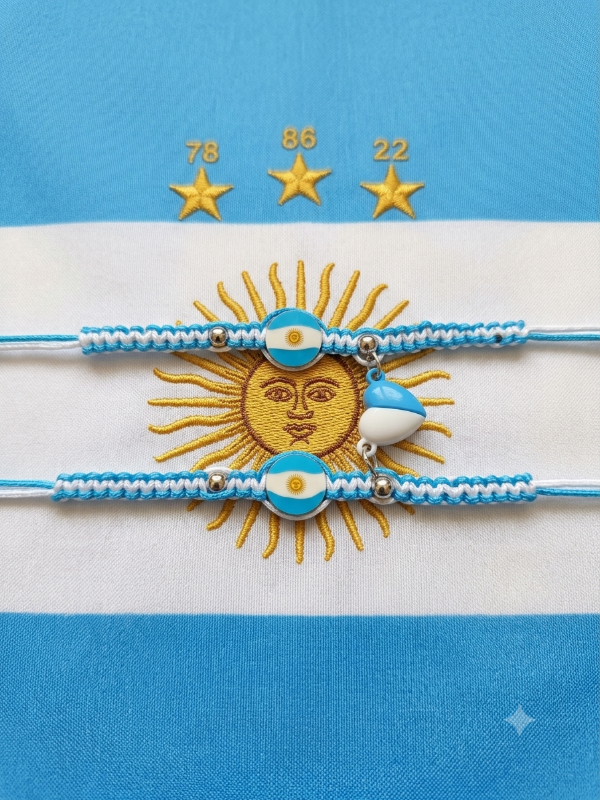 Producto - Pulseras argtina inmantadas - 0