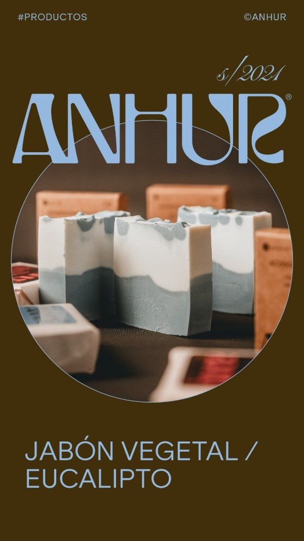 Producto - Jabon natural Eucalipto - Anhur