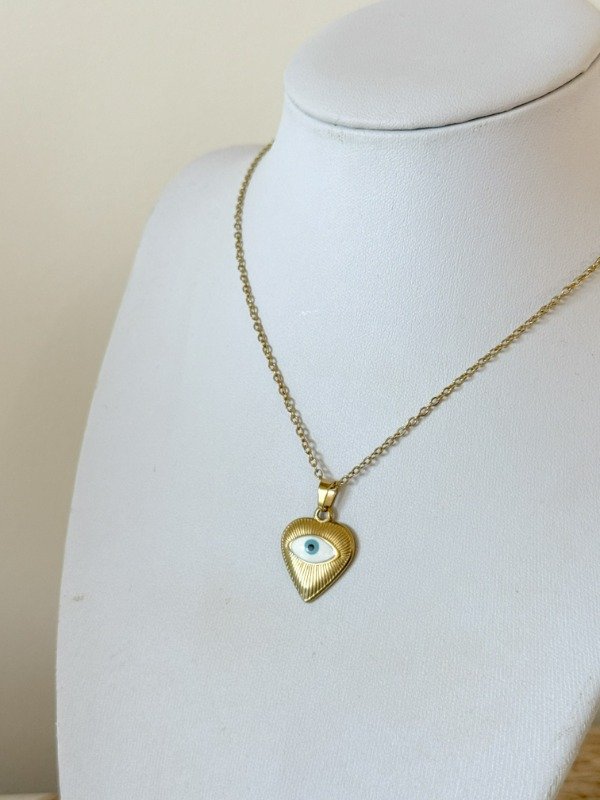 Producto - Collar Corazón Ojo - 0