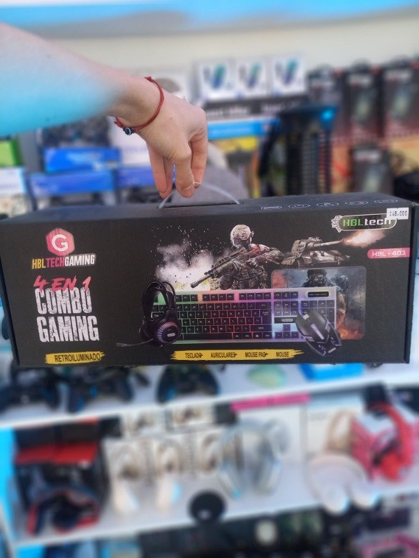 Producto - COMBO GAMING 4 EN 1