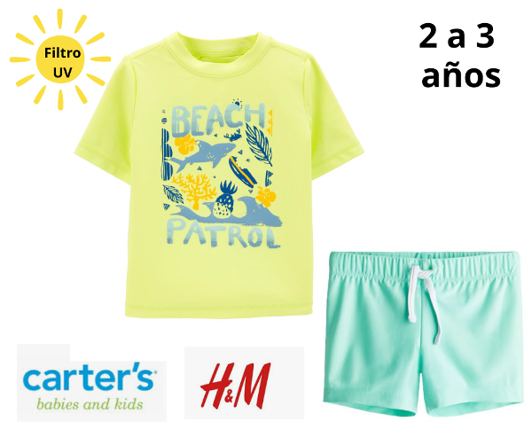 Producto - Malla conjunto FILTRO UV MINT
