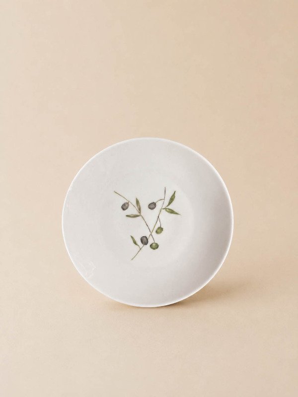 Producto - Plato de pan - Olivo