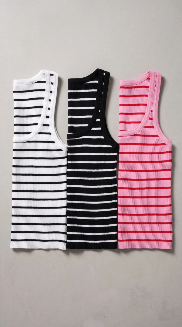 Producto - Musculosa rayada - 0