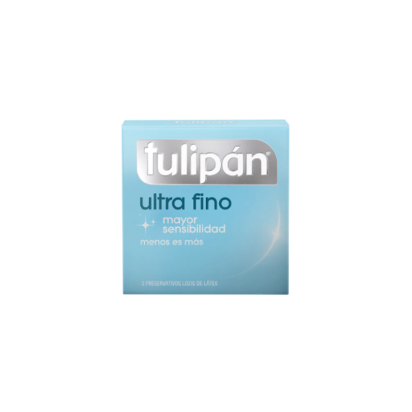 Producto - Preservativos Tulipán Ultra Finos x 3un.