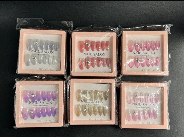 Producto - UÑAS POSTIZAS OJO DE GATO NAIL SALON