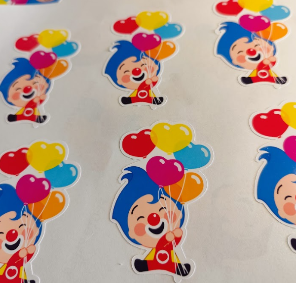 Producto - Stickers con corte en silueta personalizados. (Plancha A4) - 10