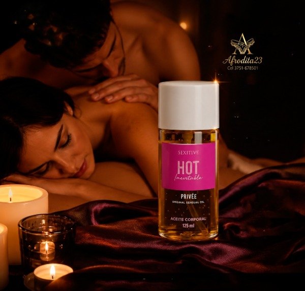 Producto - Aceite Corporal Hot Inevitable Comestible para Masaje Sensual