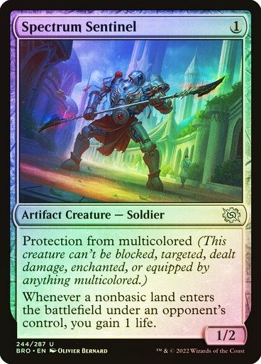 Producto - Spectrum Sentinel Foil  The Brothers' War