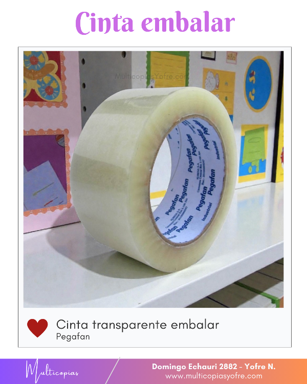 Producto - Cinta embalar