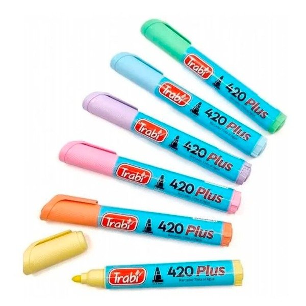 Producto - Marcador al agua pastel "Trabi"