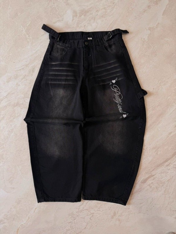 Producto - Jean Baggy Kids Letras - 0