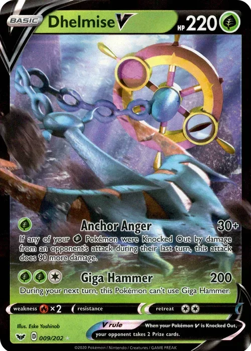 Producto - Dhelmise V - 9/202 - Sword and Shield - Holo