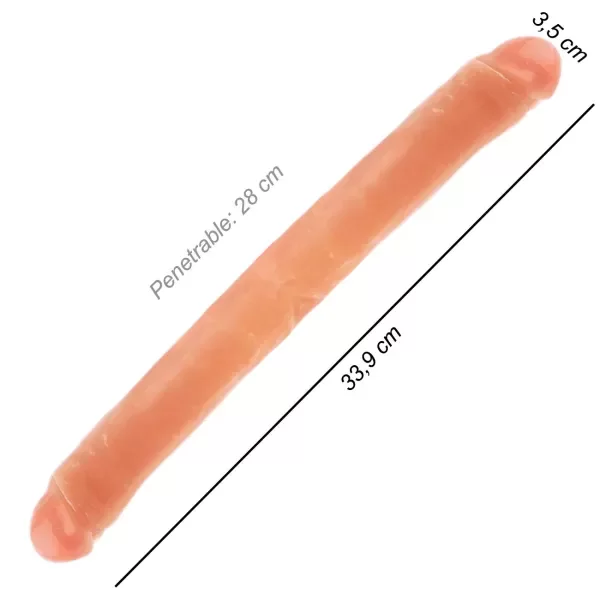 Producto - Dildo Consolador Doble Kevin Dean piel - 0