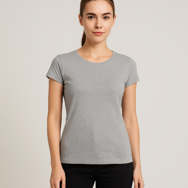 Producto - remera mujer dama gris sublimable