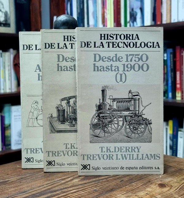 Producto - Historia de la tecnología - Derry - 3 tomos