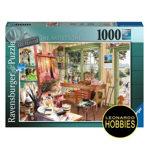 Producto - La Cabaña del Artista 1000 Piezas Ravensburger 12001100