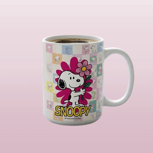 Producto - TAZA SNOOPY FLOWER