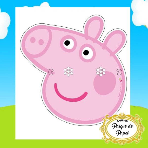Producto - Antifaces Peppa Pig (x10 unidades)