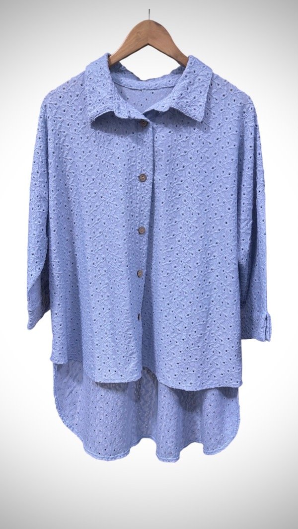 Producto - Camisa holgada broderie