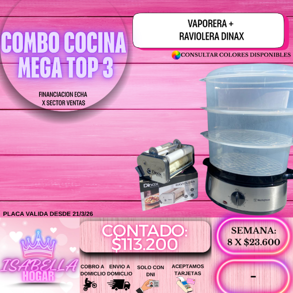 Producto - COMBO COCINA MEGA TOP 3