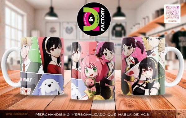 Producto - Taza - Anime - Spy x Family - TZ-RT-BL-11OZ-37-ANM-SXF
