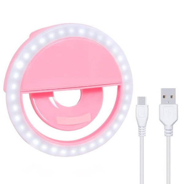 Producto - Aro de Luz Led Selfie para celular Recargable