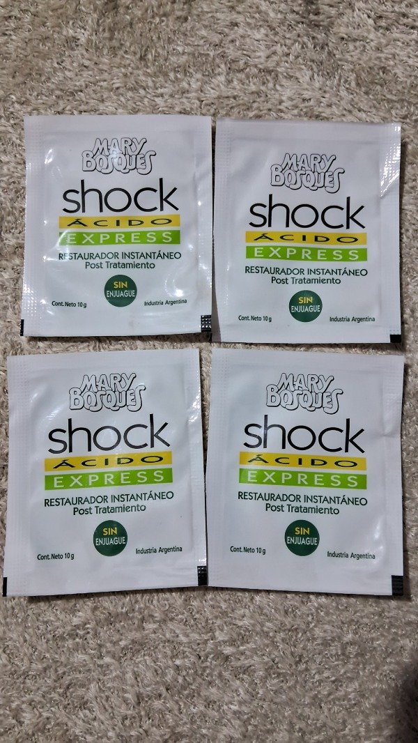 Producto - Mary Bosques Shock Ácido Express restaurador 10g