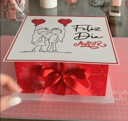 Producto - Cajas libro san Valentín