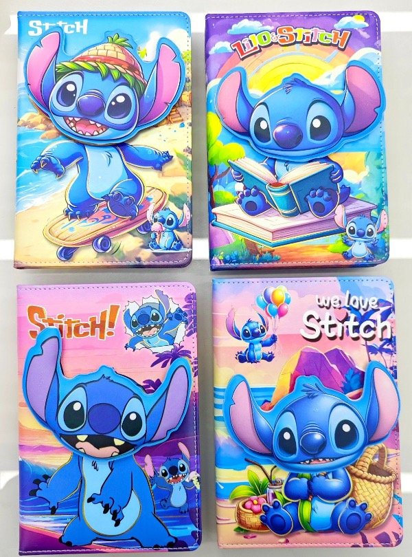 Producto - Cuaderno Stitch + Squishy 3D