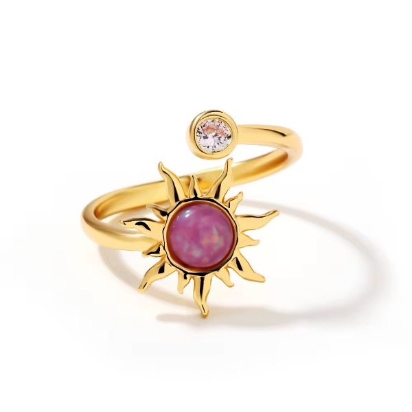 Producto - Anillo sol violeta Rapunzel
