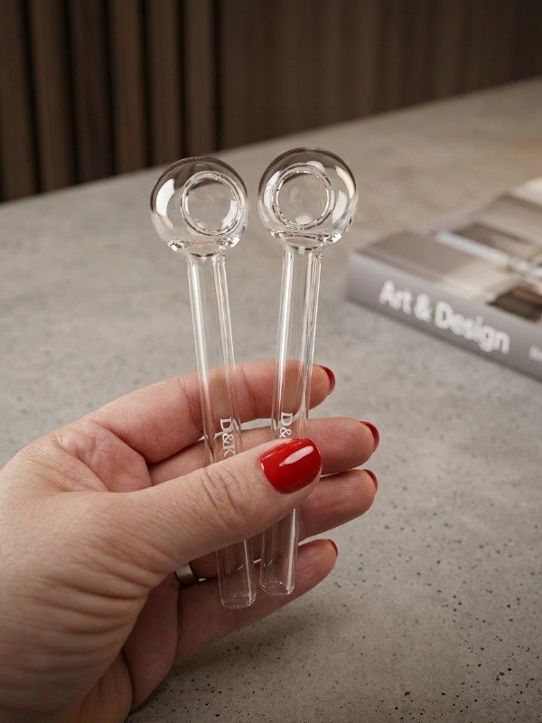 Producto - Pipa Vidrio Pirex Transparente Tina - 0