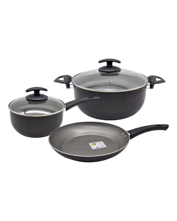 Producto - BATERIA DE OLLAS GRAN CHEFF FORTALEZA 5 PIEZAS