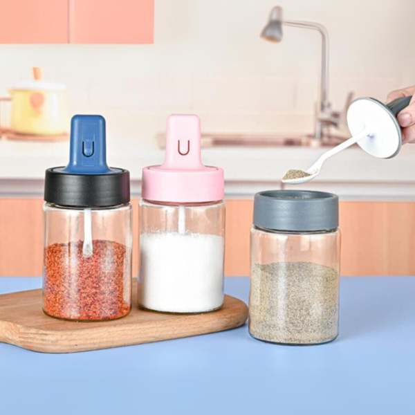 Producto - ESPECIERO CON CUCHARA DE VIDRIO