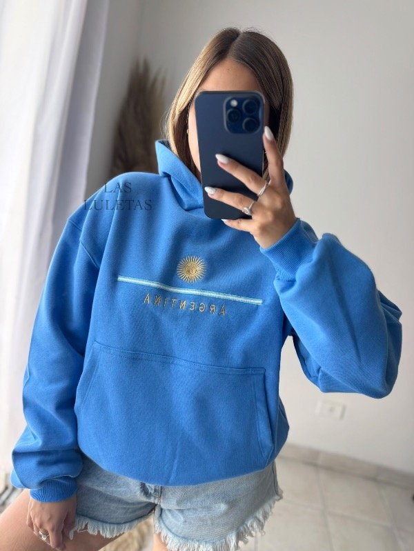 Producto - Buzo BANDERA azulino
