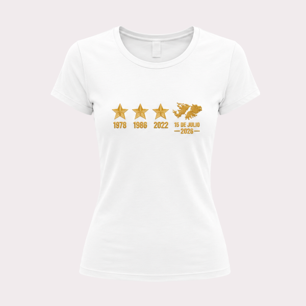 Producto - REMERA ARGENTINA 2026 Malvinas  - DAMA