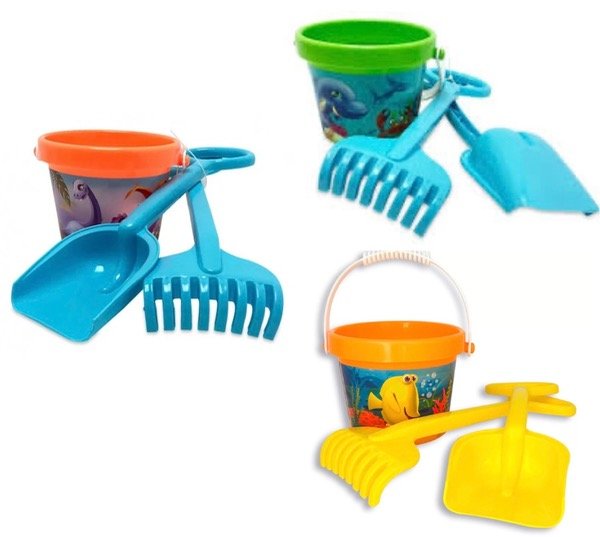 Producto - BALDE GRANDE, PALA Y RASTRILLO MEDIANO COD 561