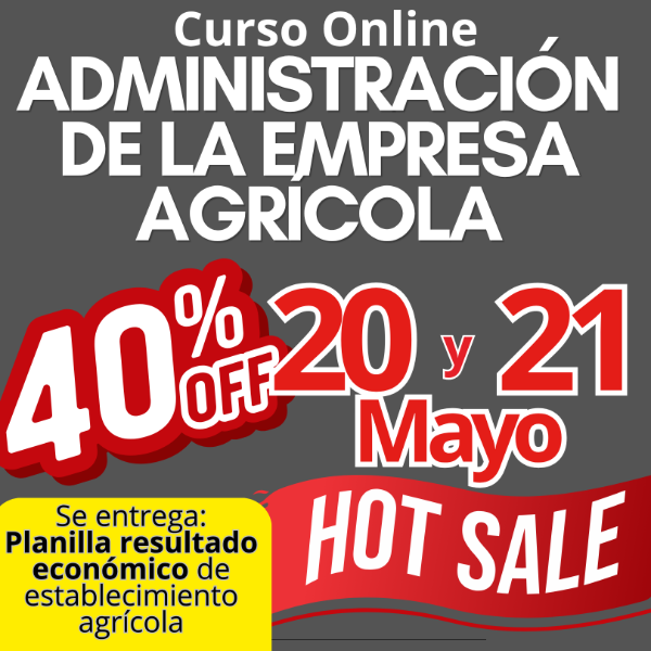 Producto - Curso Online Administración de la empresa agrícola