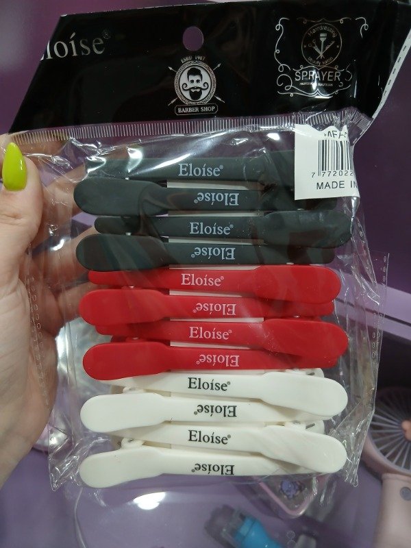 Producto - Broche blsnco negto rojo x 12 #mfa1 030